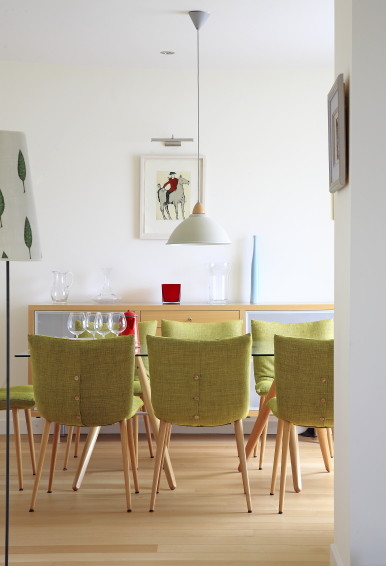 Upholstered Dining Room Chairs Dining Room Contemporary with Button Back Colour Accents