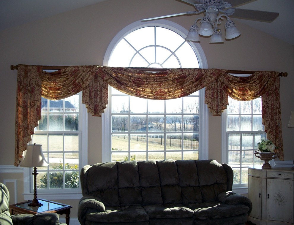 Valances for Large Windows Spaces Traditional with Creative Windows Dress Your