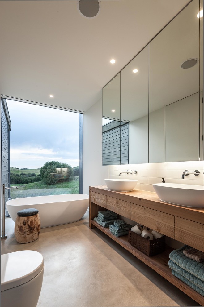 Vanities for Bathrooms Bathroom Contemporary with Blue Towels Double Sink