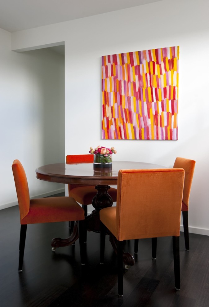 Velvet Dining Chairs Dining Room Contemporary with Camilla Molders Design Colour