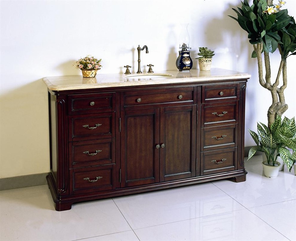 Vintage Bathroom Vanity Bathroom Traditional with Antique Bathroom Vanities Art1