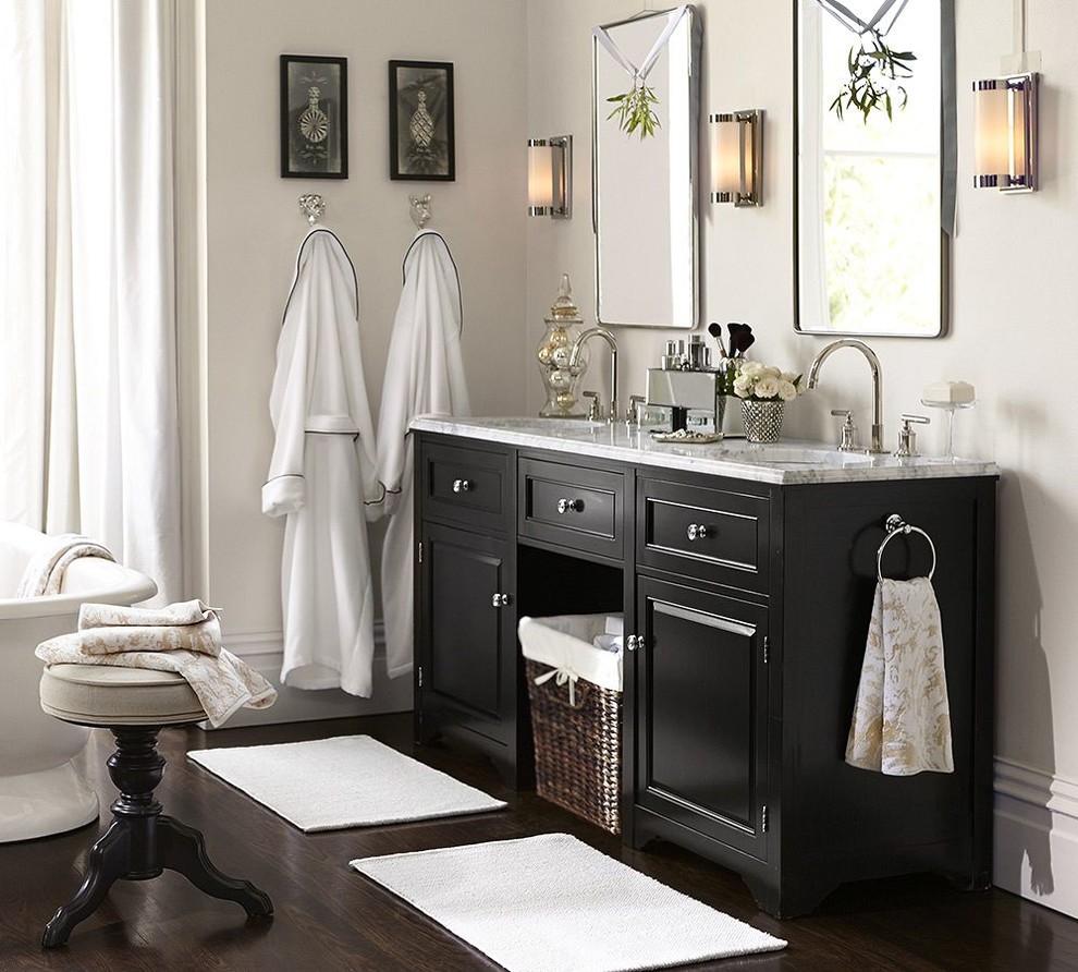 Vintage Medicine Cabinet Bathroom Contemporary with None 