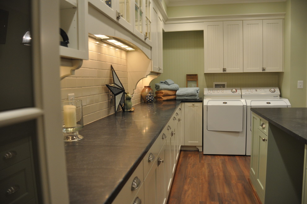 Virginia Mist Granite Spaces Traditional with None 1