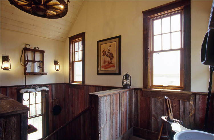 Wagon Wheel Chandelier Staircase Rustic with Bunk House Cabin Chandelier