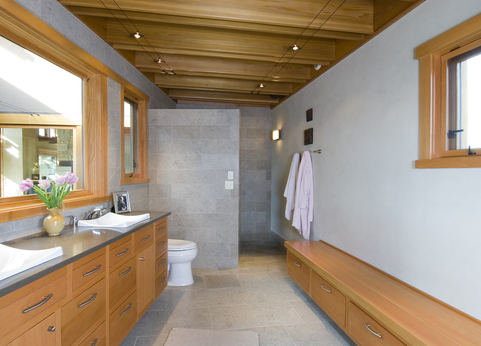 Walk in Shower Designs No Door Bathroom Contemporary with Bathroom Bench Bathroom Lighting