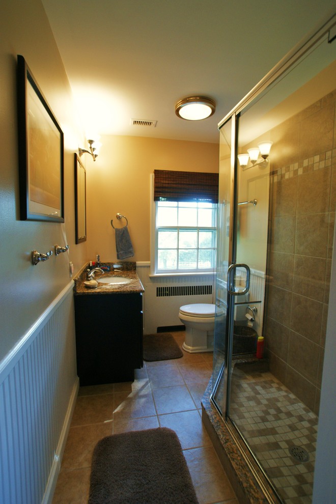 Walk in Showers for Small Bathrooms Bathroom Traditional with Aquarium Shower Baltimore Bathroom