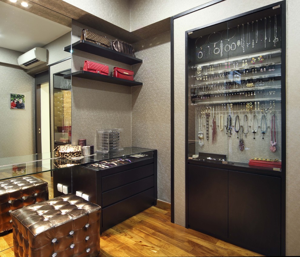Wall Mount Jewelry Armoire Closet Contemporary with Built in Cabinets Dressing