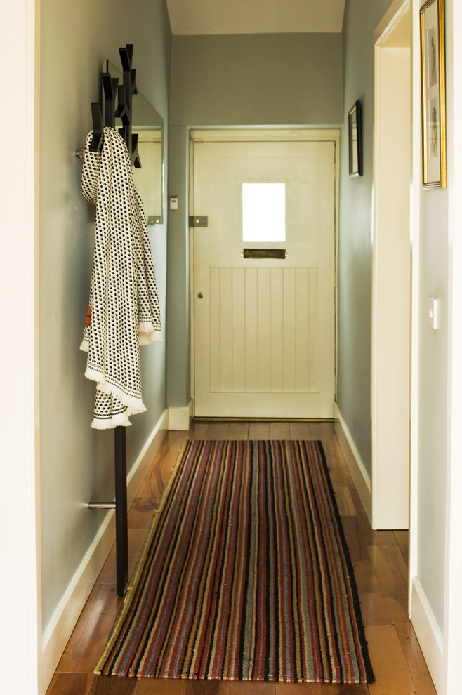 Wall Mounted Coat Rack Entry Contemporary with Cottage Renovation Interior Design