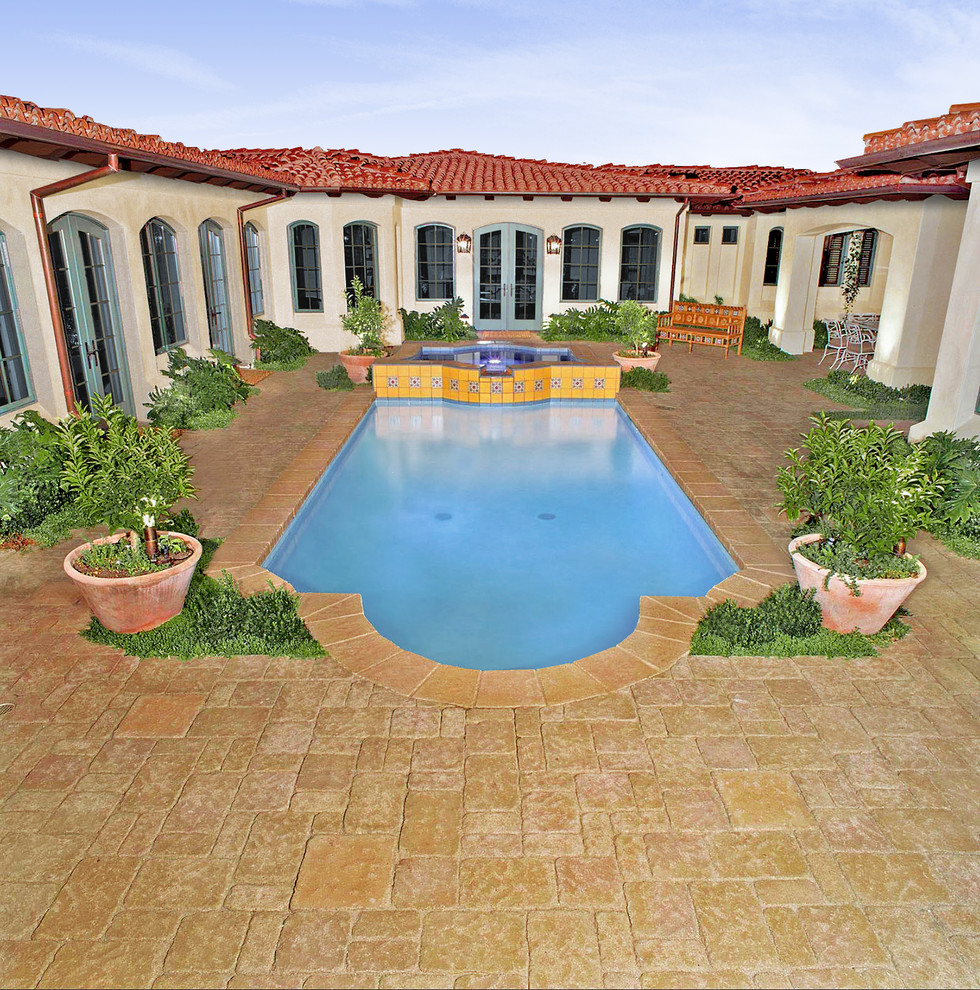 Wall to Wall Seagrass Carpet Pool Mediterranean with Beautiful Pools Paving Stone