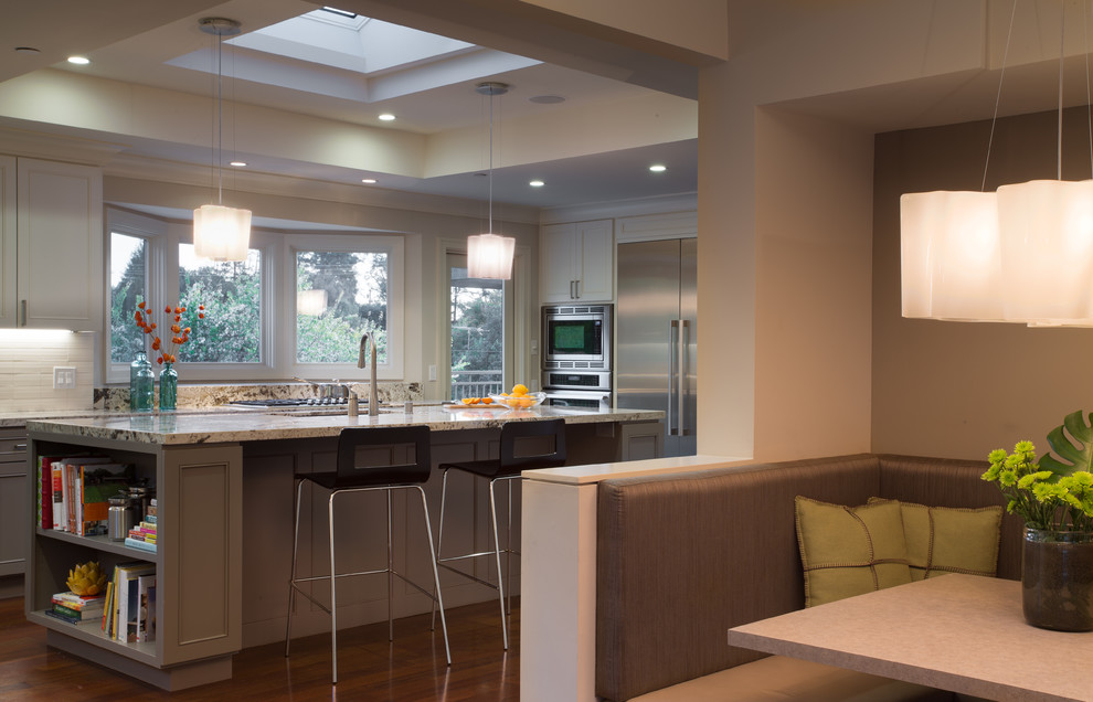 Walnut Dining Table Kitchen Contemporary with None 