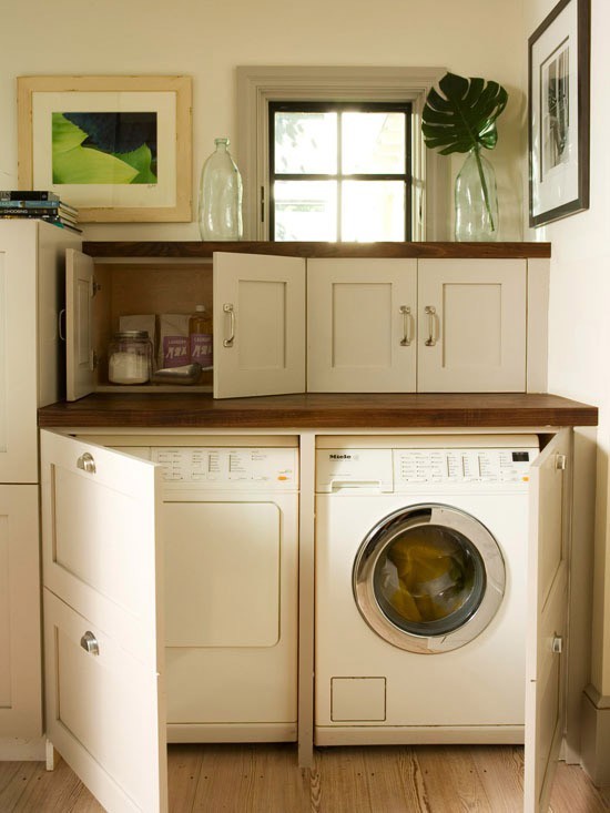 Washer Dryer Cabinet Laundry Room with None 