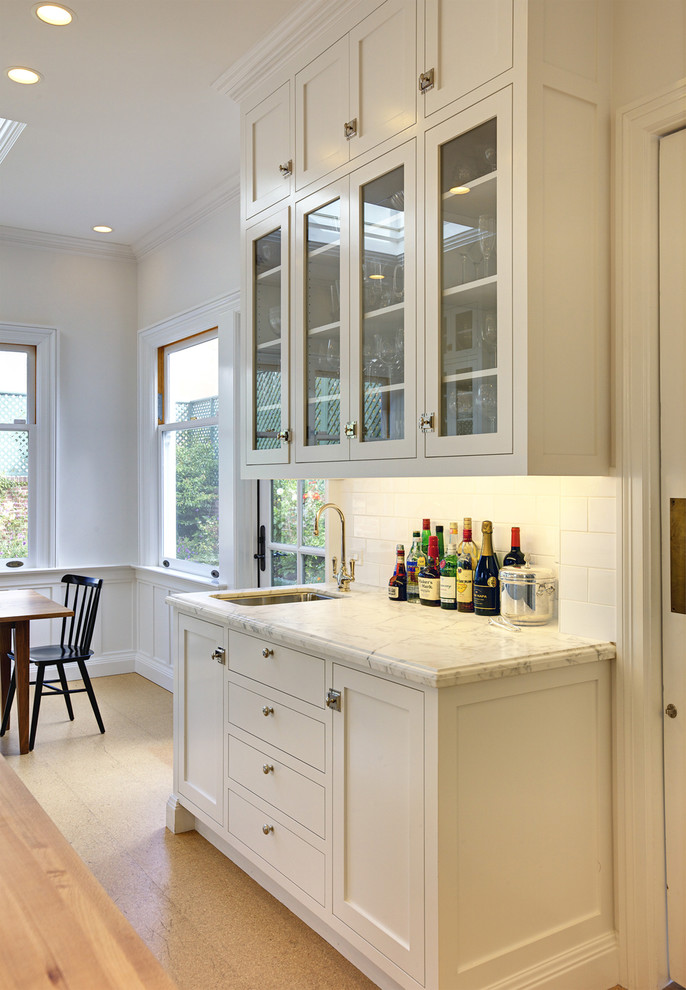 Wet Bar Cabinets Kitchen Traditional with Bar Glass Front Cabinet