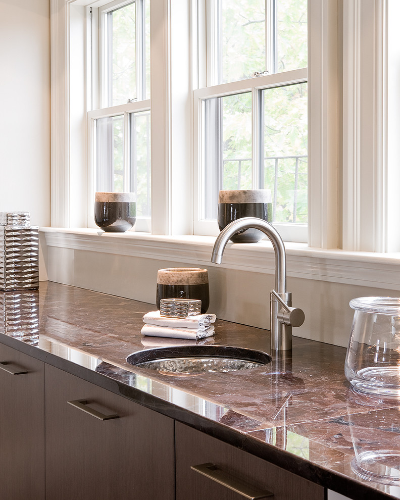 Wet Bar Sink Kitchen Contemporary with Bar Barware Circular Sink