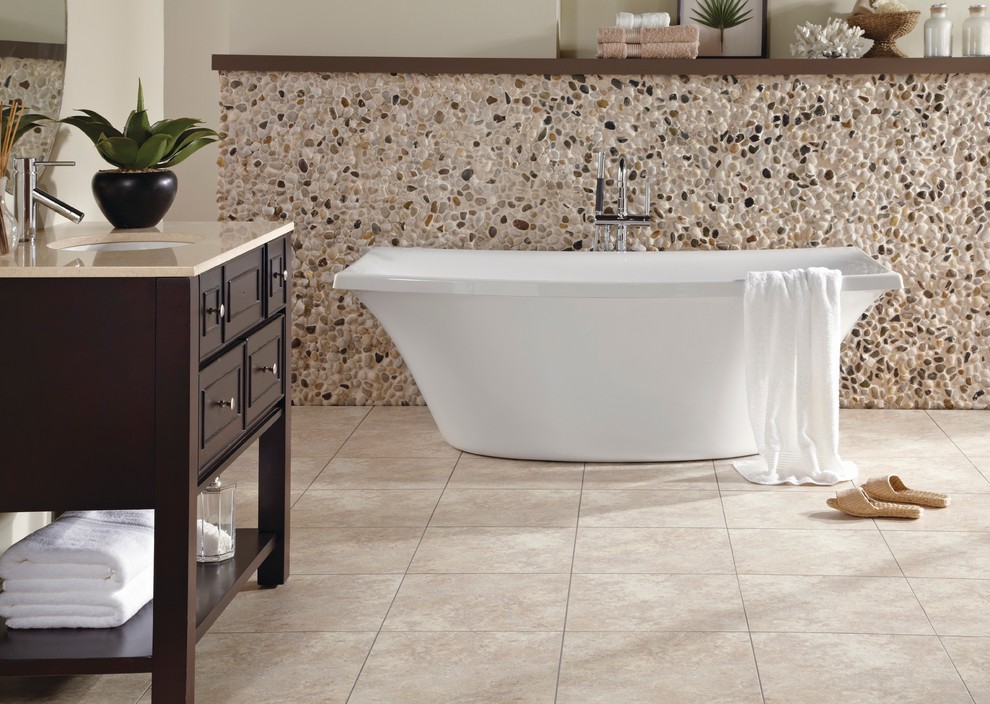 What is Mosaic Tile Bathroom Contemporary with Bathroom Bathroom Flooring Bathroom