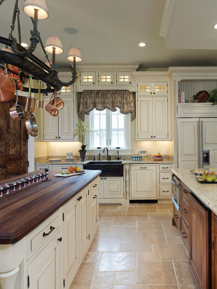 White Granite Countertops That Look Like Marble Kitchen Traditional with Bertch Cabinetry Chandelier Eggshell