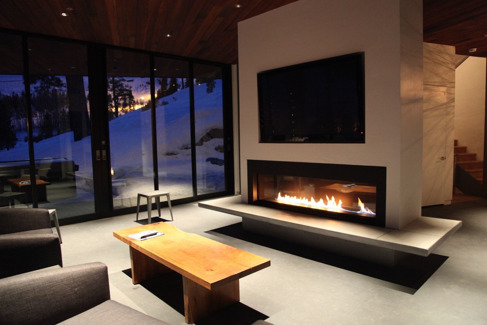 White Lacquer Cabinets Spaces Contemporary with Sliding Doors 