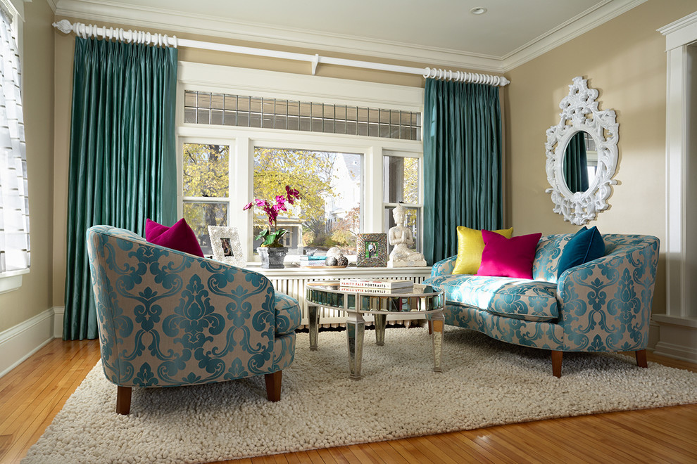 White Lacquer Mirror Living Room Eclectic with 1920s Home Aqua Aqua