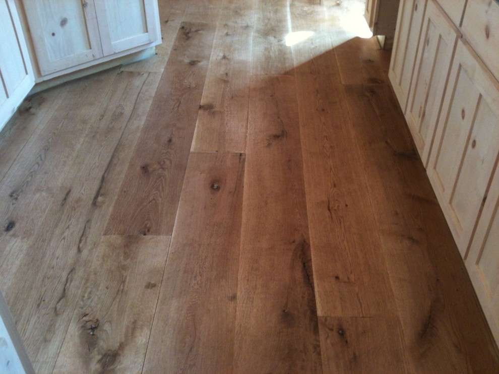 White Oak Floors Kitchen Rustic with Atlanta Boston Character Grade