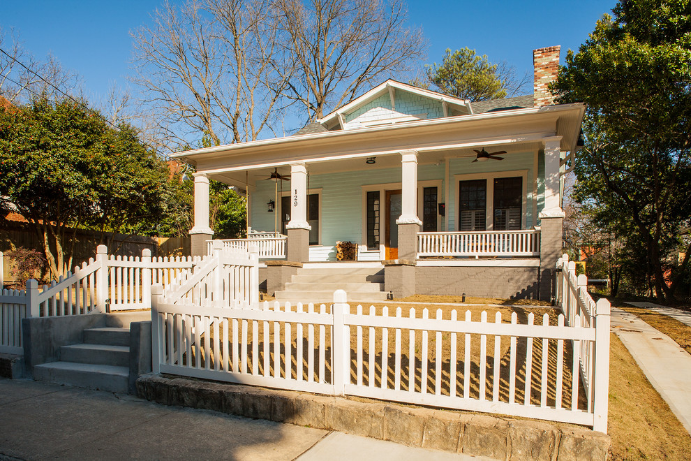 White Picket Fences Exterior Craftsman with Atlanta Atlanta Remodeler Award Winning