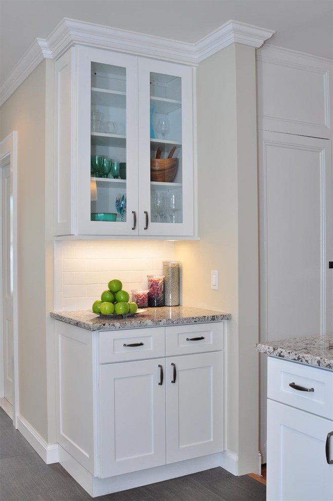 White Shaker Cabinets Kitchen Contemporary with Kitchen Cabinets Kitchen Remodeling