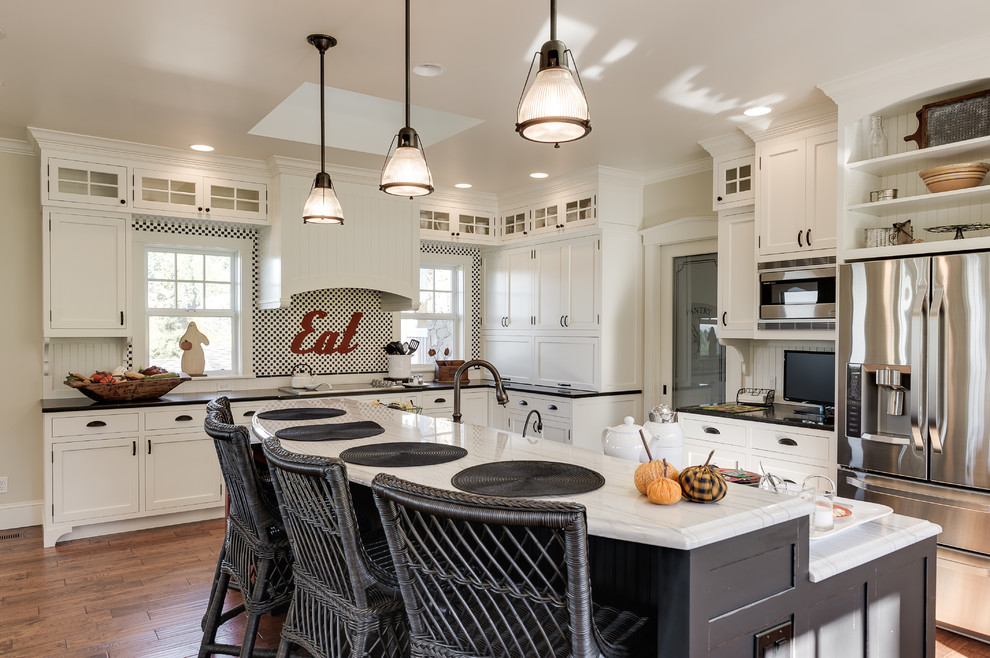 Wicker Bar Stools Kitchen Traditional with Breakfast Bar Country Kitchen