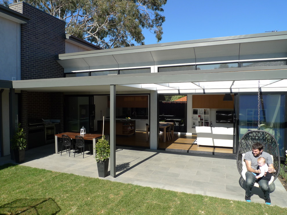 Wicker Egg Chair Patio Contemporary with Bluestone Patio Sliding Doors