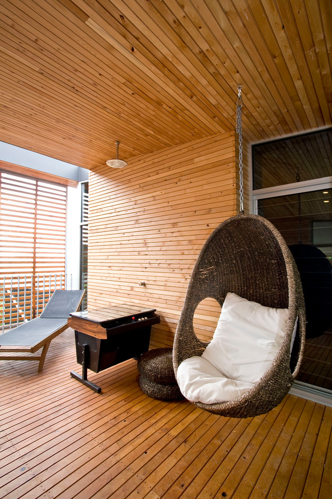 Wicker Egg Chair Patio Contemporary with Elevated Suspended Seat Timber