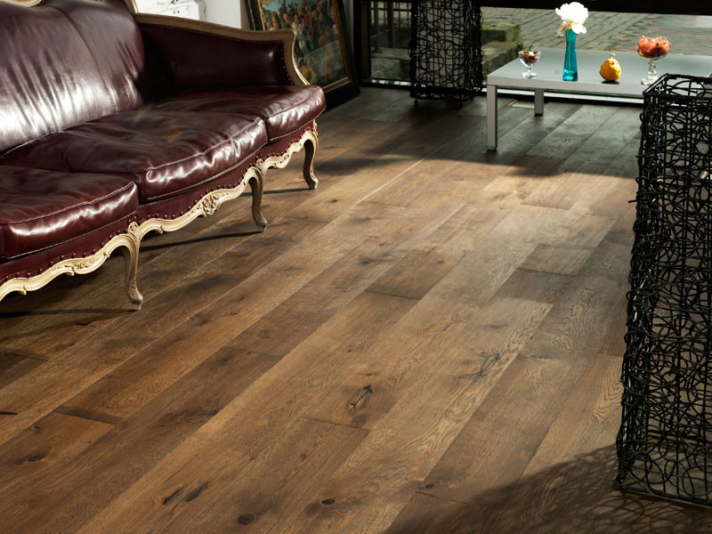 Wide Plank Flooring Living Room Traditional with Dark Wood Floor Eco Friendly1