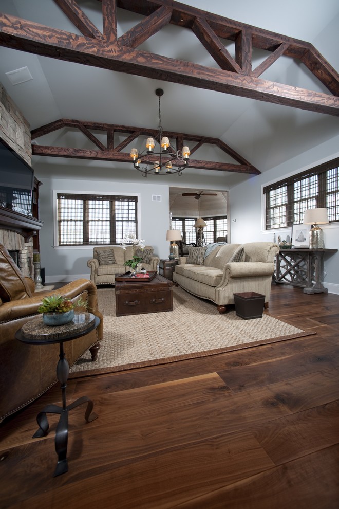 Wide Plank Flooring Living Room Traditional with Wide Plank Flooring Wide1
