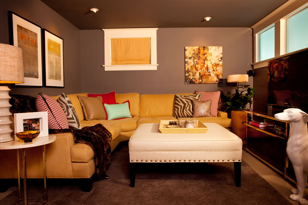 Window Molding Ideas Basement Eclectic with Animal Print Ceiling Lighting1