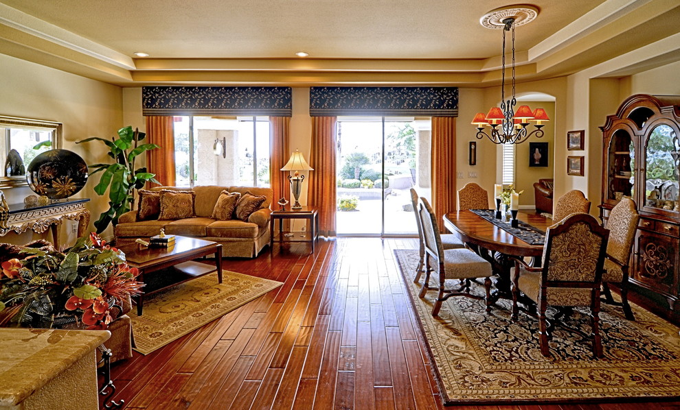 Window Treatment Sliding Glass Door Living Room Traditional with Area Rugs Chandelier Cornice