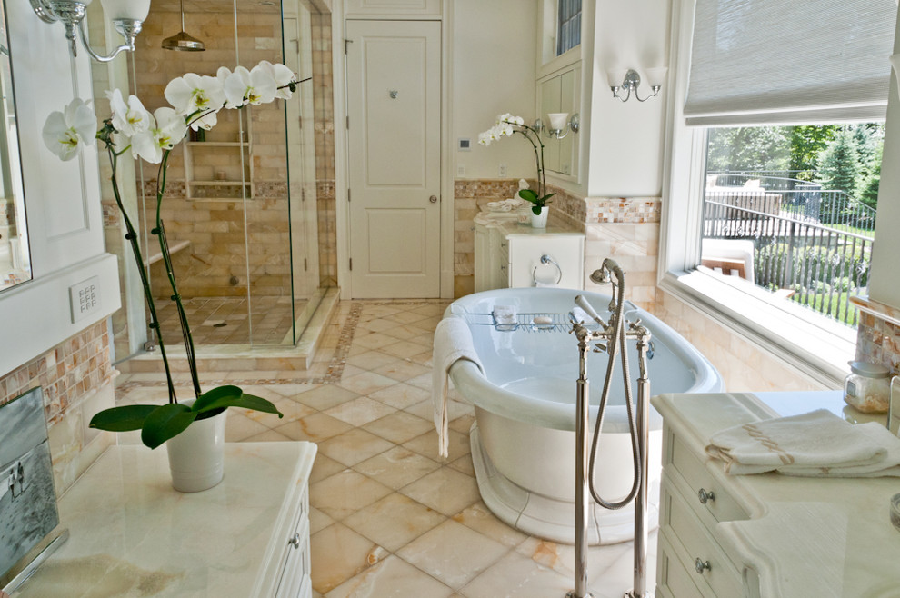 Window Treatments for Bathroom Bathroom Traditional with Artistic Tile Bathroom Bianco