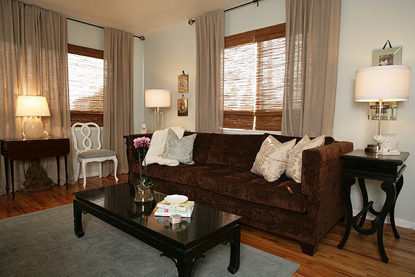 Window Treatments for Double Windows Spaces with None 