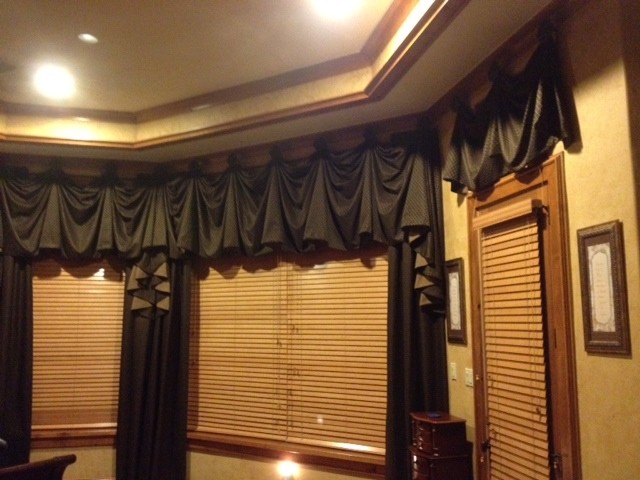Window Treatments Large Windows Bedroom Traditional with 36 Valance Beautiful Cascading