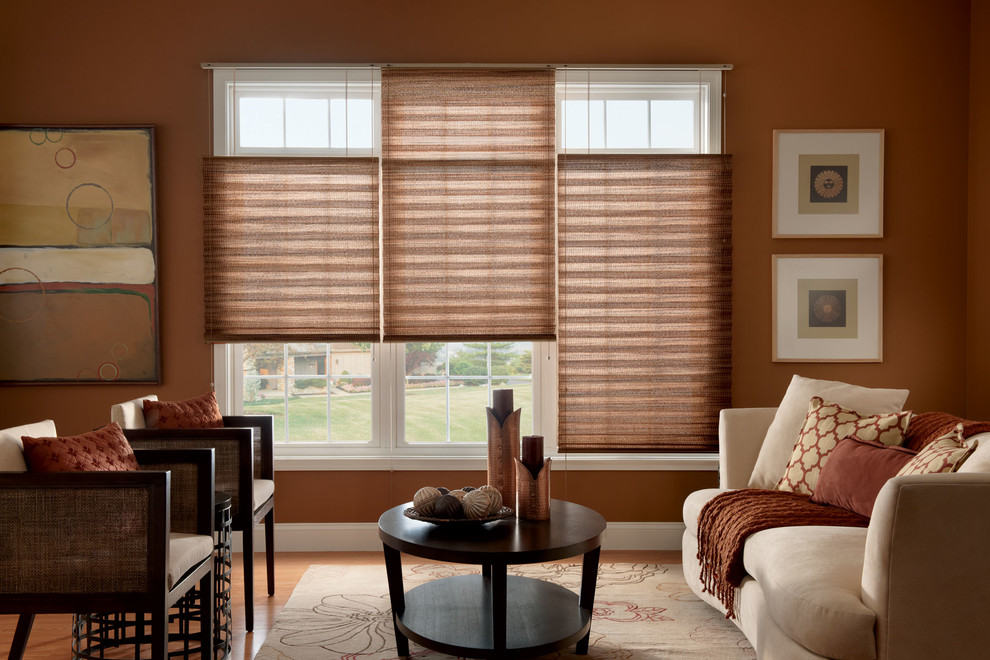 Window Treatments Nyc Living Room Modern with Alluring Window Blackout Shades