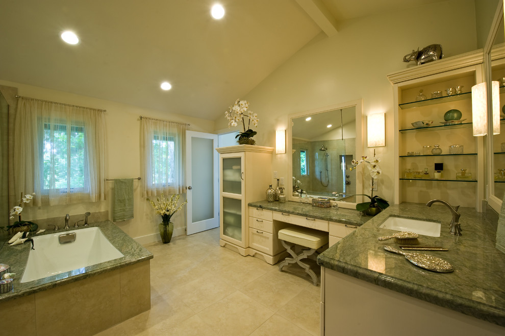 Windows with Transoms Bathroom Traditional with Bathroom Remodel Dressing Area