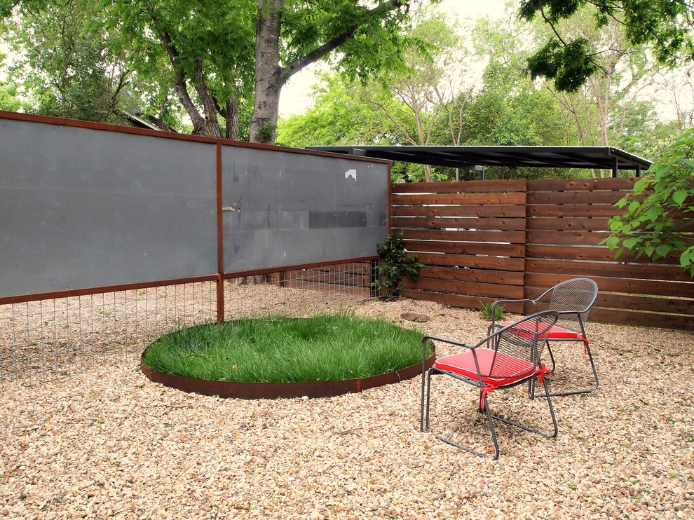 Wire Fence Panels Patio Eclectic with Grass Gravel Patio Hog