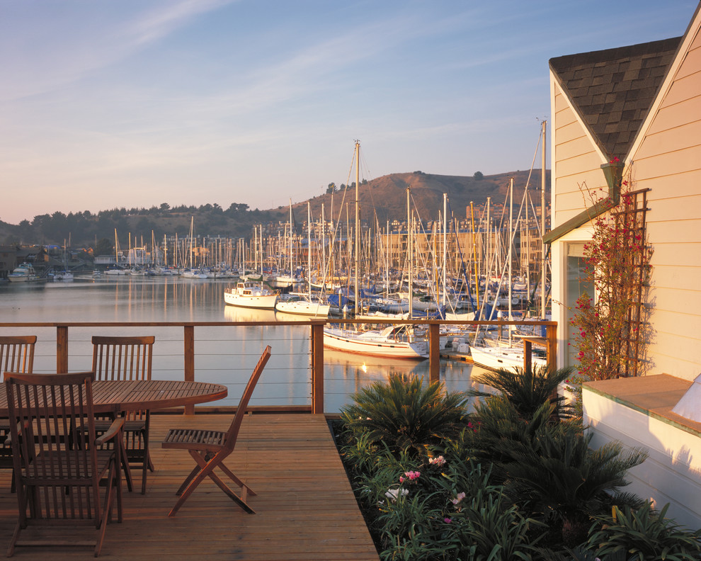Wire Mesh Deck Railing Deck Beach with Coastal Deck Harbor Outdoor