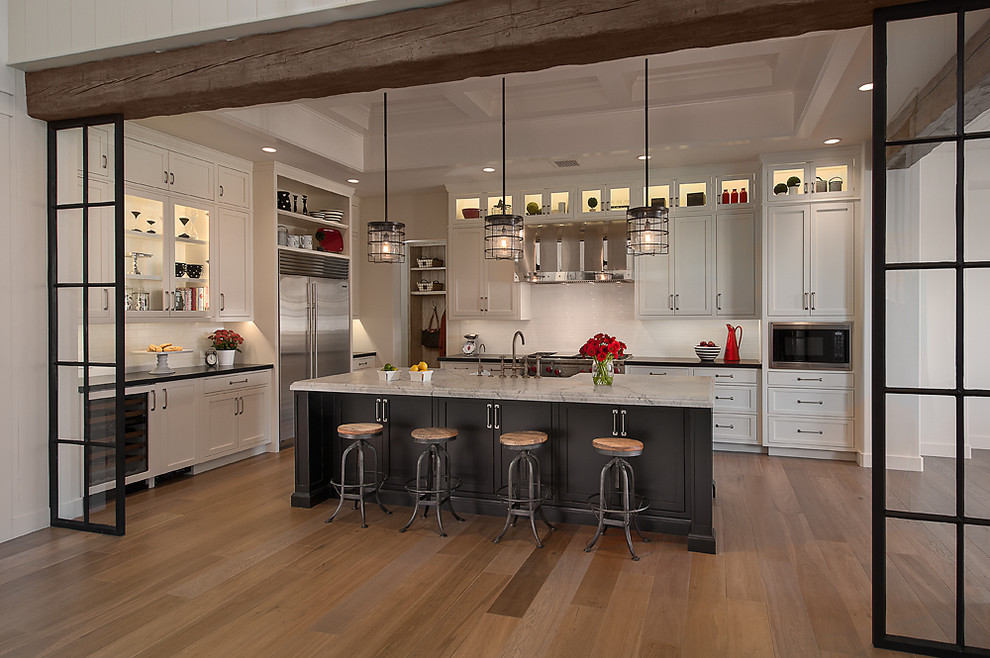 Wolf Stove Top Kitchen Traditional with Accent Lighting Barstools Cabinet
