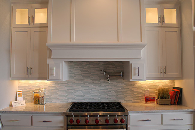 Wood Burning Fireplace with Gas Starter Kitchen Modern with None 1