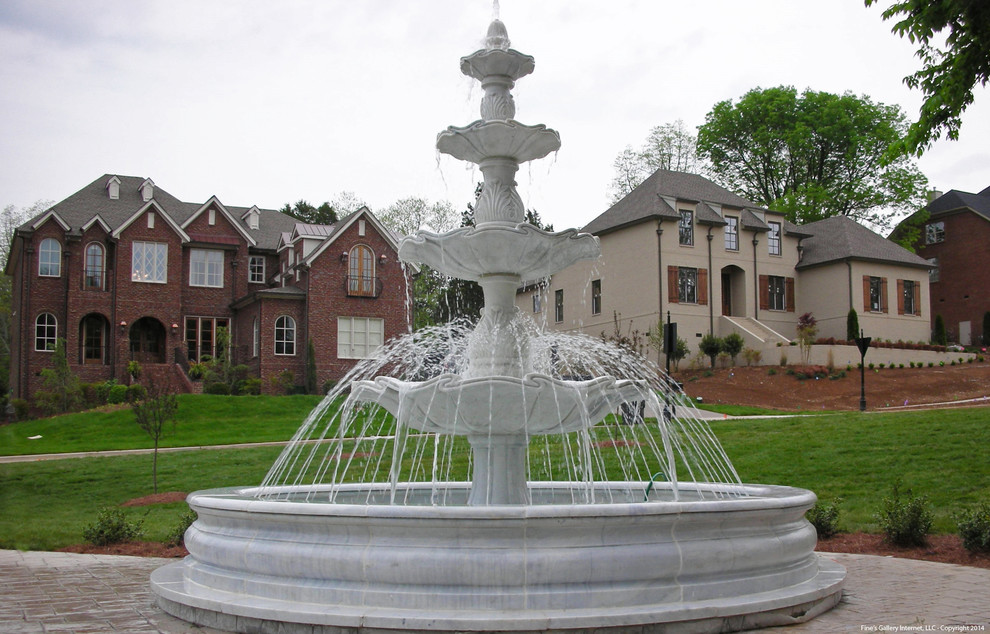Wooden Gate Designs Landscape Traditional with Accanthus Designer Fountain Driveway