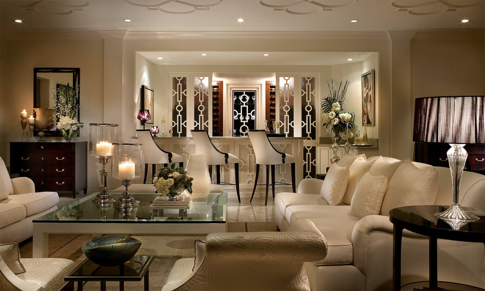 Wrought Iron Candle Holders Living Room Traditional with Area Rug Barstools Counter