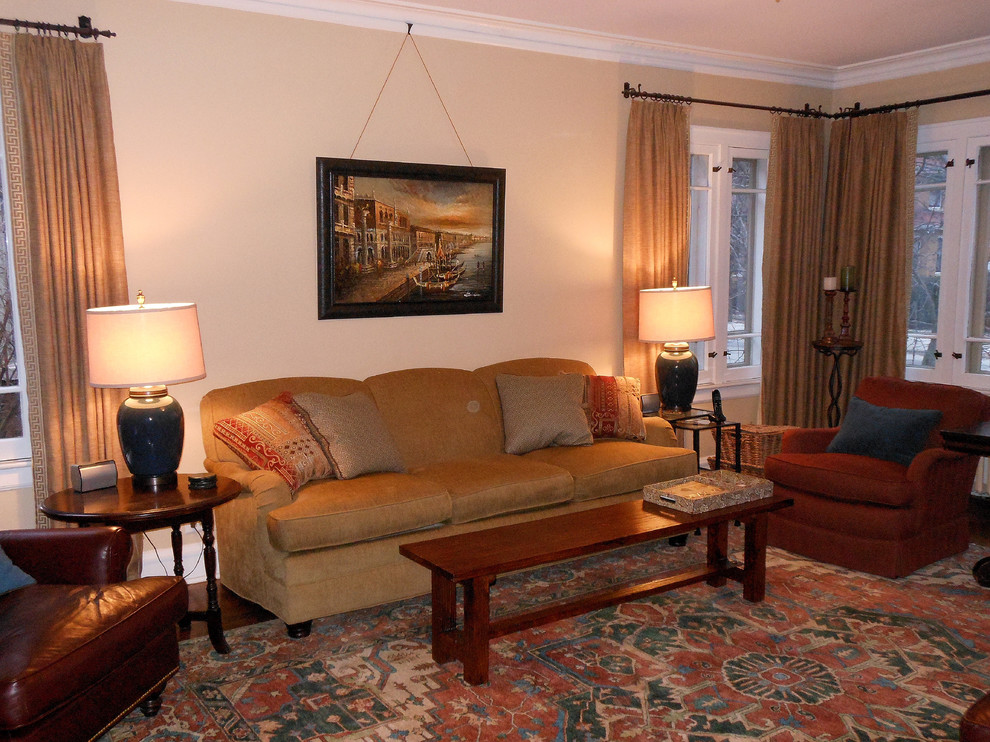 Wrought Iron Curtain Rods Living Room Eclectic with Blue French Pleat Curtains