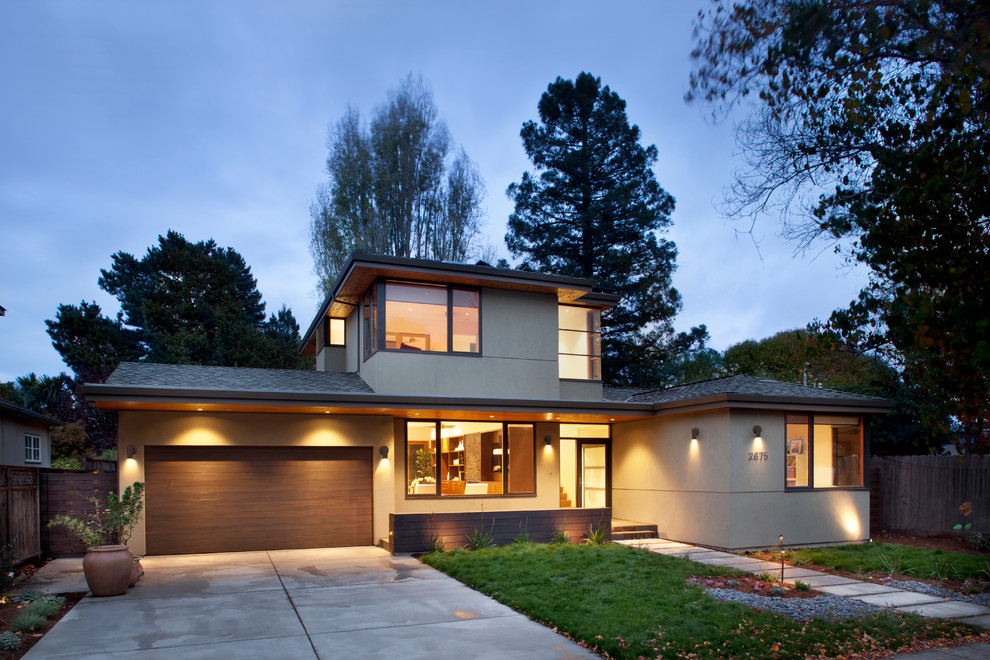 Wrought Iron Fence Exterior Contemporary with Concrete Driveway Concrete Paver