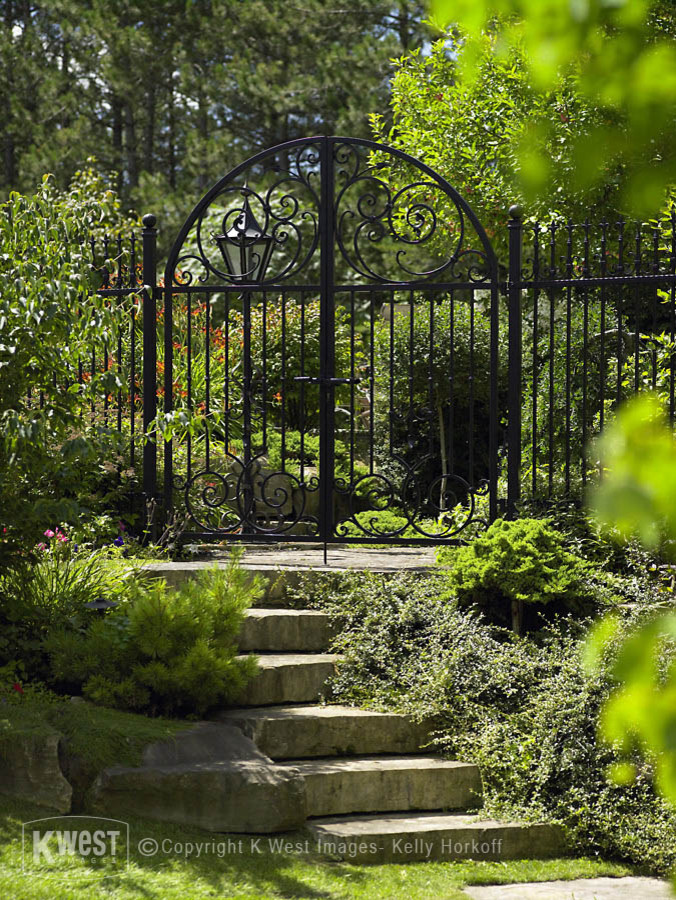 Wrought Iron Gates Landscape Traditional with Commercial Photographer Oakville Commercial1