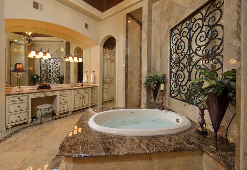 Wrought Iron Planters Bathroom Mediterranean with Arch Arched Bathroom Mirror