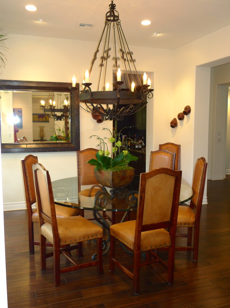 Wrought Iron Table Base Dining Room Mediterranean with Dining Room Leather Dining
