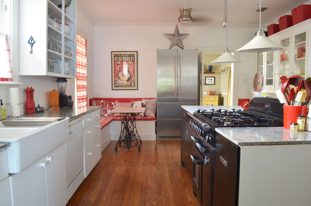 Wrought Iron Table Base Kitchen Traditional with Area Banquet Banquette Seating