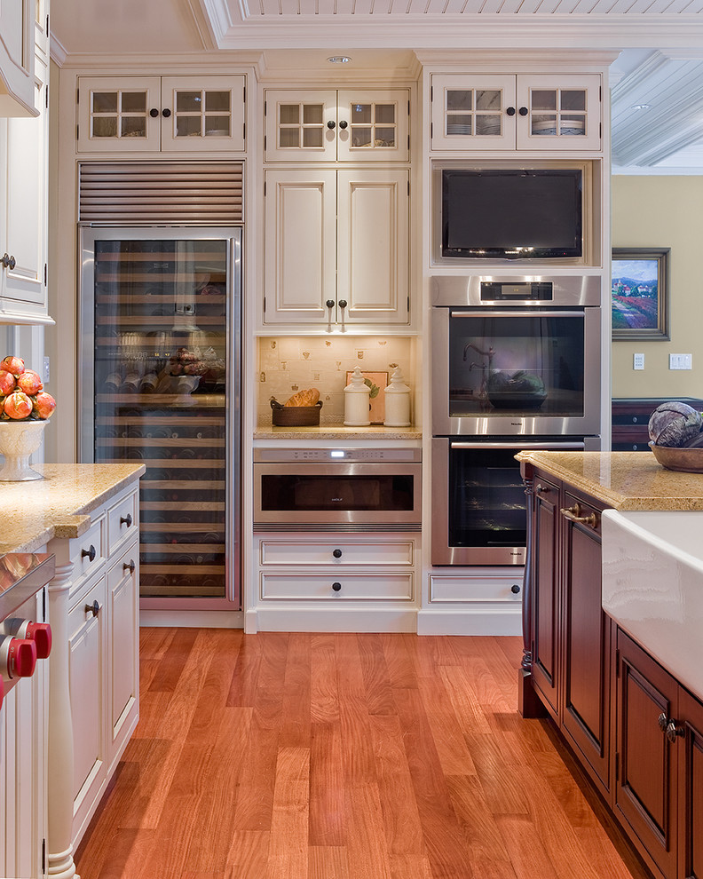 Apron Front Kitchen Sink Kitchen Traditional with Apron Sink Beadboard Ceiling
