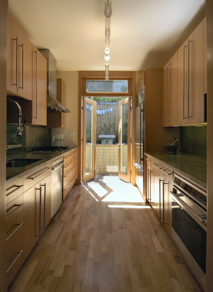 Asian Kitchen Durham Kitchen Asian with Bar Handle French Doors